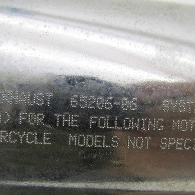Harley Davidson OEM 06-08 V-Rod VRSC Auxiliary Volume Exhaust Manifold