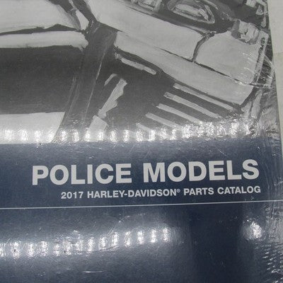 Harley Davidson Genuine NOS 2017 Police Models Parts Catalog Official