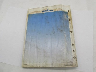 Honda Official Factory 1983-1986 VT500C Shadow VT500FT Ascot Service M