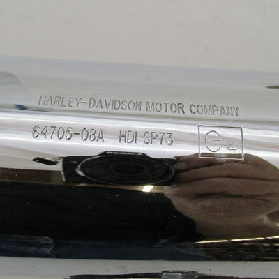 Pair Harley OEM Stock Chrome Front Lower Mufflers 08-17 Dyna 64987-08A