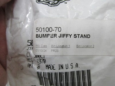 Lot of 6 Harley Davidson Genuine NOS Bumper Pad Jiffy Stand 50100-70