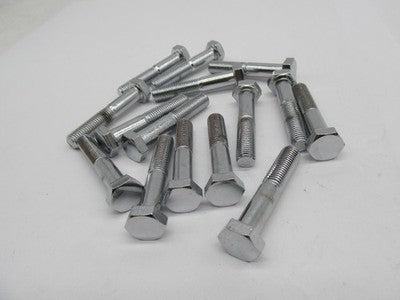 LOT of 15 Harley NOS 5/16"-24 x 1-3/4" Hex Head Bolts, Chrome 94217-91