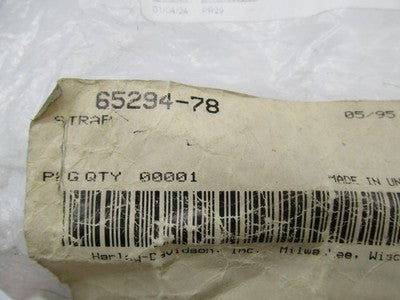 Harley Davidson Genuine NOS Muffler Clamp 65294-78