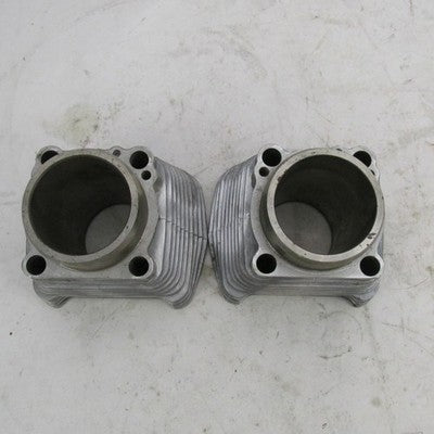 Harley Davidson OEM Pair of Stock Silver Cylinder Jugs 883cc Sportster