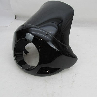 Harley Davidson Aftermarket Dyna Black Headlight Fairing and Visor