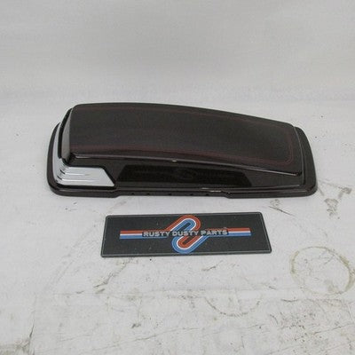 Harley OEM 05-13 Touring FLHT Left Saddlebag Lid Black Cherry Stripe 9