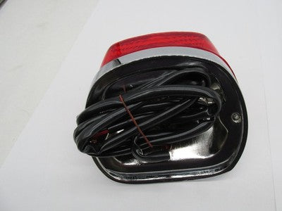 V-Twin NOS Harley 73-92 FX/FL/XL Stock Type Chrome Tail Lamp 33-0301