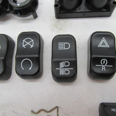 Harley Davidson Genuine Handlebar Switch Covers 2019+ Free Wheeler Sto