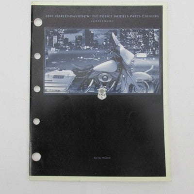 Harley-Davidson Official 2001 FLT Police Models Parts Catalog 99545-01