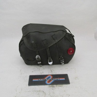 Harley OEM Leather Left Saddlebag Sportster Premium 94-03 w/ Reflector