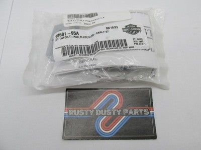Harley Genuine OEM NOS Tour-Pak Saddlebag Luggage Latch Kit, Chrome 90