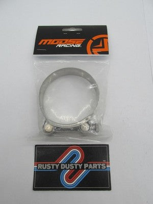 Moose Racing NOS 18610687 Stainless Steel 2.44-2.62" Exhaust Clamp 212