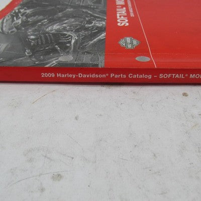 Harley-Davidson Official Factory 2009 Softail Models Parts Catalog 994