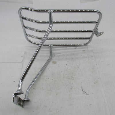 Chrome 11" x 8" Luggage Rack Carrier for Harley 02-4140