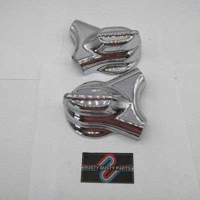 Kuryakyn 08-17 Harley Softail Lighted Chrome Swingarm Phantom Covers P