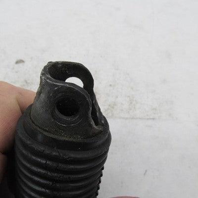 Pair of Harley OEM Vintage Female Mount Cushion Ribbed Black Rubber Fo