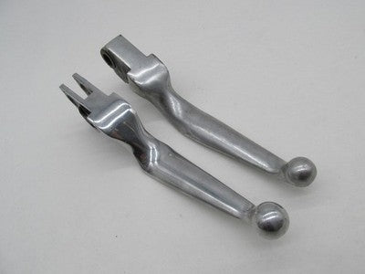 Set of Harley-Davidson Genuine Stock Brake Clutch Hand Control Levers