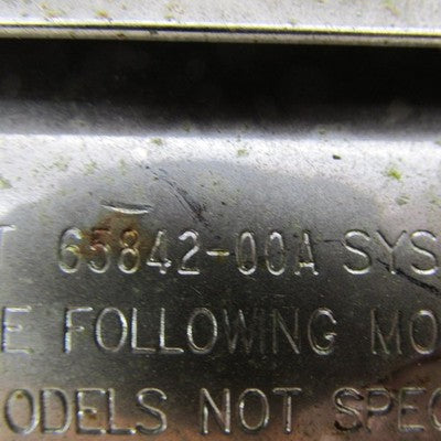 Harley Davidson OEM Chrome Single Stock Exhaust Slip On Muffler 65842-