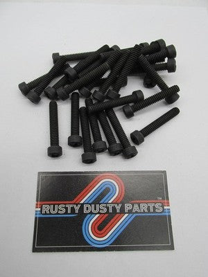 Lot of 27 Harley Davidson Genuine NOS 1/4"-20 x 1-1/2" Fillister Head