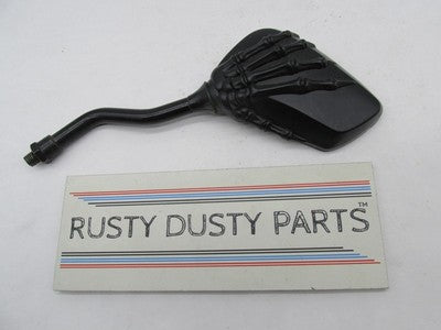 Harley-Davidson Genuine Left Side Black Skeleton Hand Side Mirror