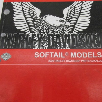Harley Davidson Official Factory 2020 Softail Models Parts Catalog 940