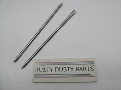 Pair of Harley-Davidson Touring Road Kink Electra Glide Chrome Front Fender Trim