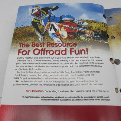Parts Unlimited 2024 Offroad Parts and Accessories Catalog Official Ma