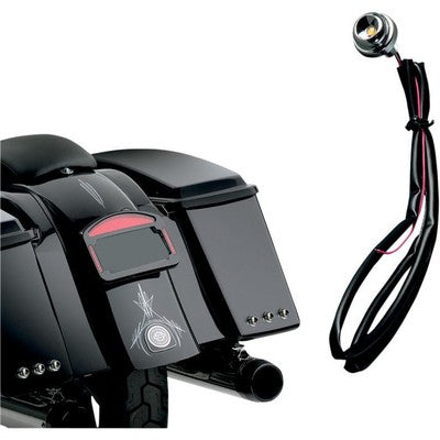 Cycle Visions Lucifer Lights Red LED - Chrome CV4540