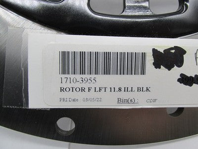 RC Components NOS Illusion Front Rotor Left 11.8 2008+ Touring 1710-39
