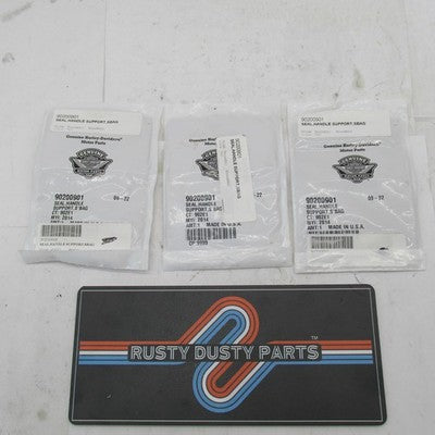 Lot of 3 Harley-Davidson OEM 14-Up Touring Saddlebag Handle Seals 9020
