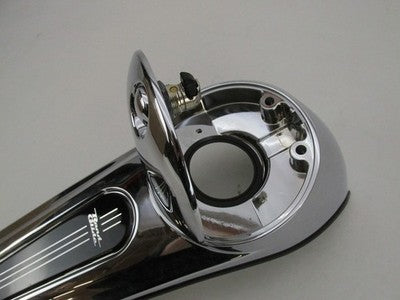 Harley Genuine NOSRoad Glide Chrome Fuel Tank Dash Console w Gas Cap 6