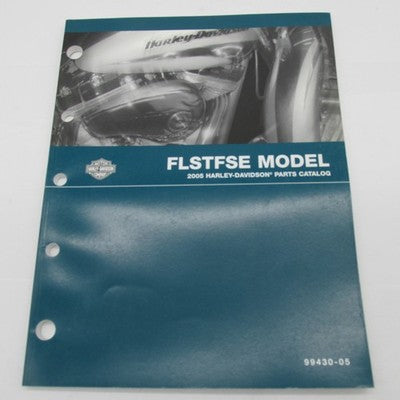 Harley-Davidson Official Factory 2005 FLSTFSE Parts Catalog 99430-05