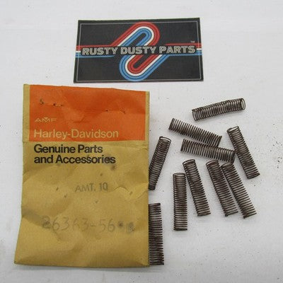 Lot of 9 Harley Davidson Genuine NOS Oil Pump Check Valve Spring 26363