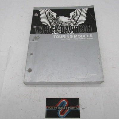 Harley Davidson Official Factory 2018 Touring Models Parts Catalog 940