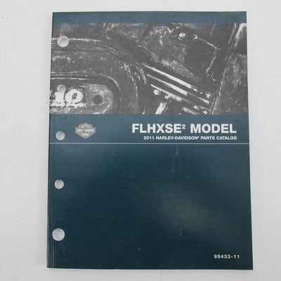 Harley-Davidson Official Factory 2011 FLHXSE2 Model Parts Catalog 9943