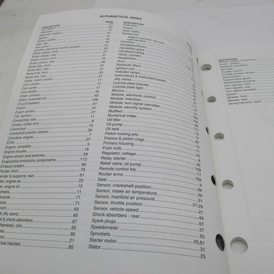Harley-Davidson Official 2008 FXDSE2 Model Parts Catalog 99430-08