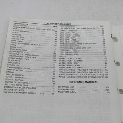 Harley-Davidson Official Factory 2010 Dyna Models Parts Catalog 99439-