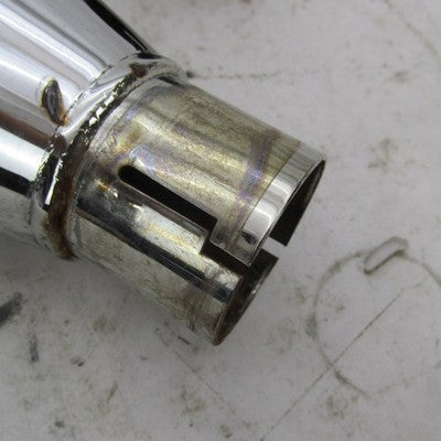 Pair of Harley Davidson OEM Sportster Slip-On Exhaust Mufflers Chrome