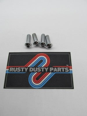 Lot of 4 Harley Genuine NOS 1/4"-28 x 3/4" Hex Socket Button Head Scre