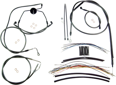 Magnum Designer Handlebar Installation Kits Black Pearl 487311