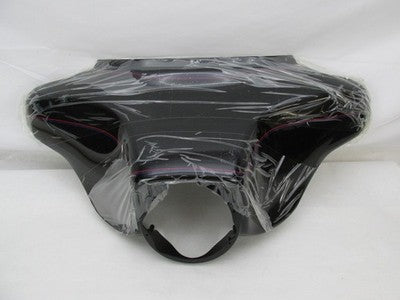 Harley Davidson Genuine NOS Black w/ Red Pin Batwing Fairing 58231-07C
