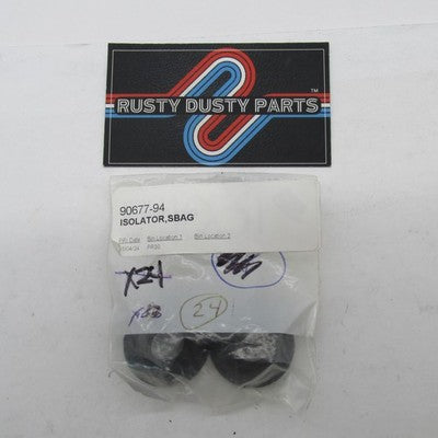 Lot of 2 Harley-Davidson OEM NOS Rubber Saddlebag Isolator Mounts 9067