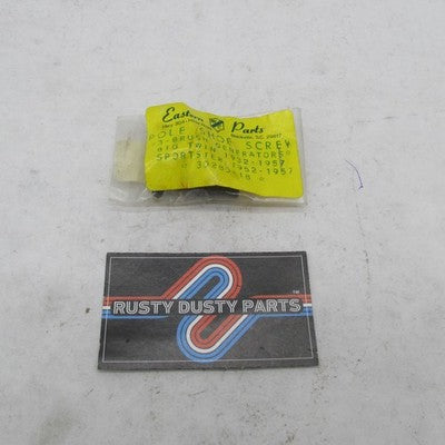 Lot of 6 Harley Davidson Genuine NOS 3 Brush Generator Screws 1918-195
