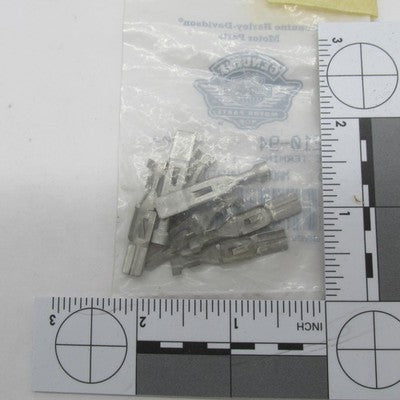 Lot of 7 Harley-Davidson OEM NOS 14-Gauge Male Terminal Pins 72210-94