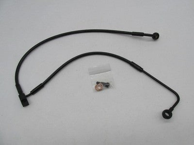 Magnum Shielding XR SS Black Harley Softail Lower ABS Brake Line 1741-