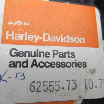 Harley-Davidson OEM NOS '73-'78 XLCH Lower Oil Tank Mount Bracket Blac