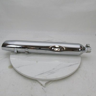 Harley OEM Chrome Right Side Single Slip On Exhaust Muffler Touring 65