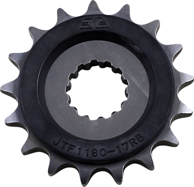 JT Countershaft Sprocket — Rubber-Cushioned 17 Tooth JTF1180.17RB