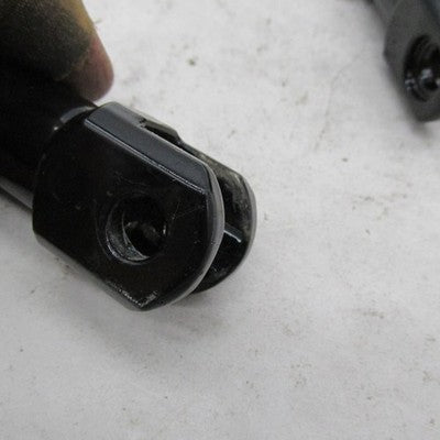 Pair of Harley Davidson Softail Rear Footpeg Support Mounts Gloss Blac