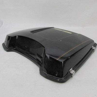 Harley OEM Tour-Pak Luggage Lid Black w/ Burgundy & Gold Pinstripes 79